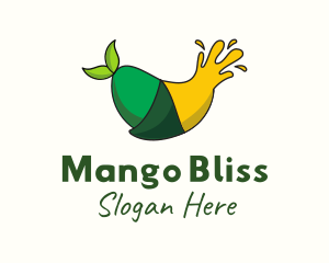 Green Mango Juice logo design