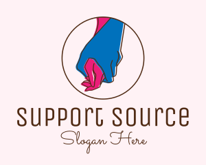 Hand Couple Support logo