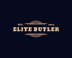 Elite Western Restaurant logo design