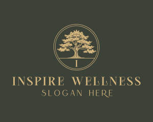 Tree Wellness Spa logo design