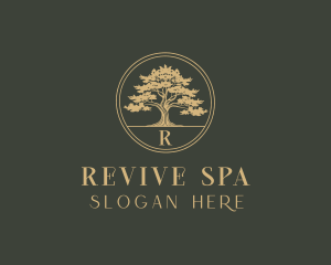 Tree Wellness Spa logo design