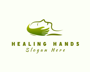 Hand Massage Spa logo design