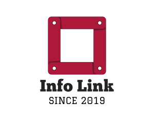 Technology Link Cube logo design