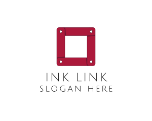 Technology Link Cube logo design