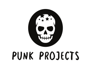 Star Skull Punk logo design