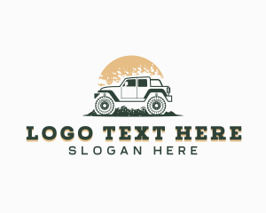 Automotive SUV Driving logo