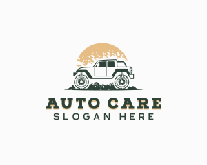 Automotive SUV Driving logo design