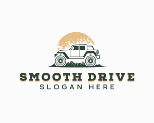 Automotive SUV Driving logo design