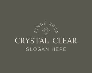 Elegant Diamond Wordmark logo design