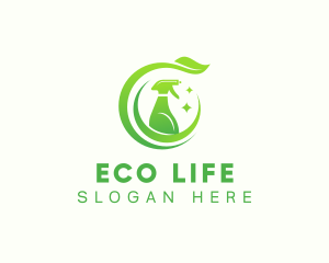 Eco Spray Sanitation logo design