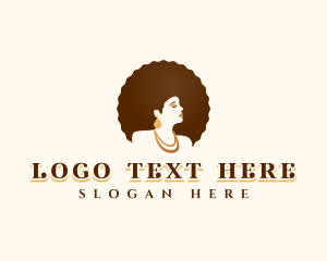 Afro Lady Jewelry  logo