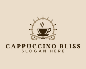 Coffee Cafe Barista logo design