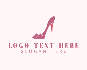High Heels Stiletto logo design