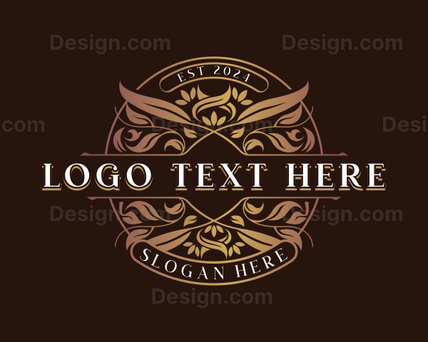 Decorative Floral Vine Logo