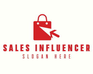 Ecommerce Shopping Sale logo design