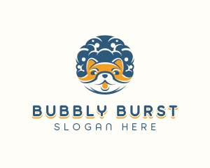 Dog Bath Groomer logo design