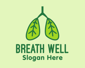 Leaf Pulmonary Lungs  logo