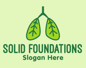 Leaf Pulmonary Lungs  logo