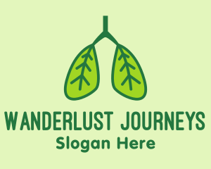 Leaf Pulmonary Lungs  logo