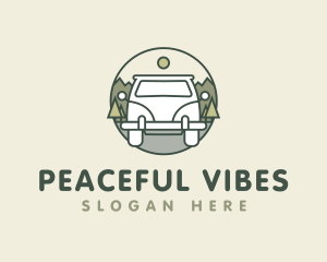 Outdoor Travel Van logo design