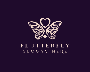 Heart Butterfly WIngs logo