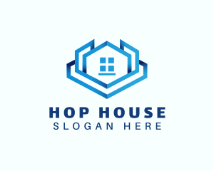 House Real Estate Building logo design