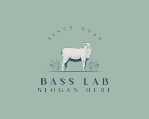 Animal Farm Sheep logo design