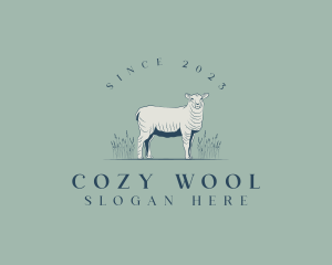 Animal Farm Sheep logo design