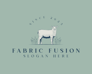 Animal Farm Sheep logo design