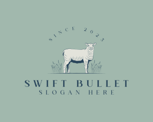 Animal Farm Sheep logo design