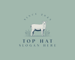 Animal Farm Sheep logo design