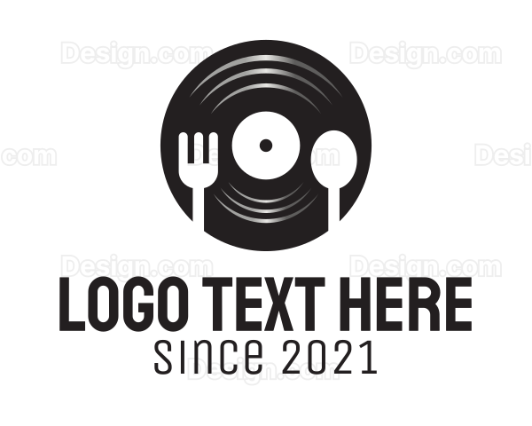 Music Bar Restaurant Logo