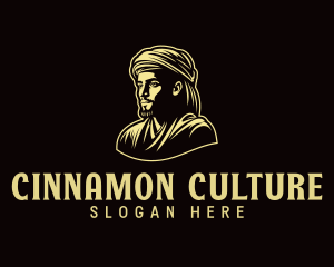 Cultural Bedouin Man logo