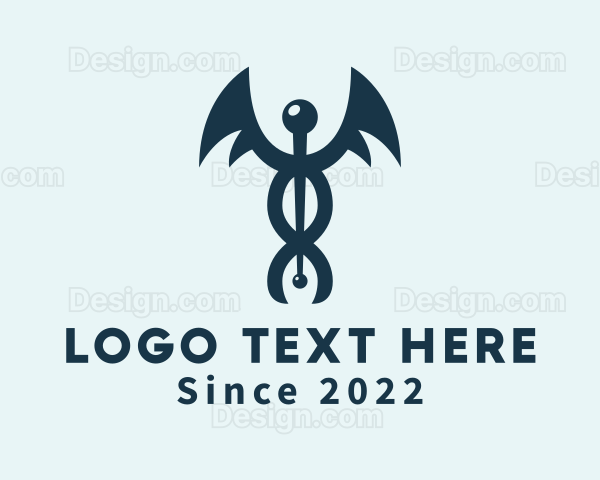 Healthcare Clinic Wing Logo