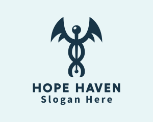 Healthcare Clinic Wing Logo