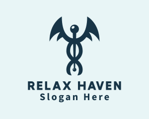 Healthcare Clinic Wing Logo