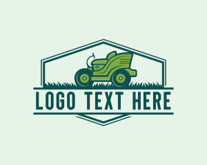 Ride-On Lawn Mower Grass logo