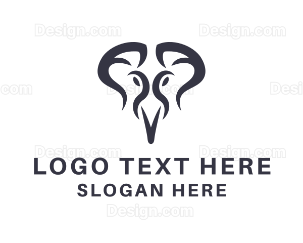 Elephant Animal Head Logo