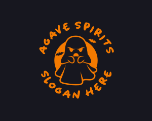 Ghost Scary Spirit logo design