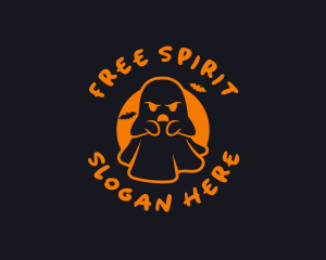 Ghost Scary Spirit logo design