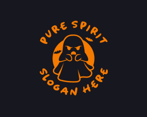 Ghost Scary Spirit logo design