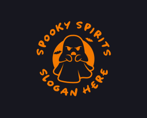 Ghost Scary Spirit logo design