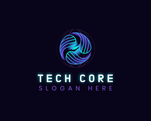 International Globe Tech logo design