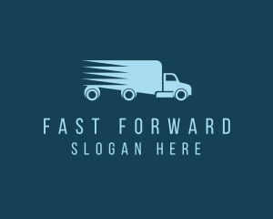 Fast Truck Logistics logo design