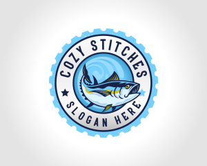 Marine Tuna Fish Logo