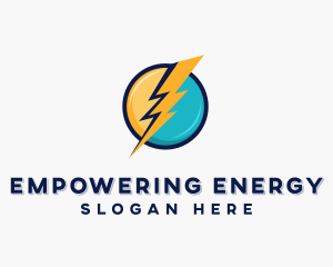 Lightning Bolt Energy logo design