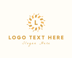 Sun Mandala Pattern logo