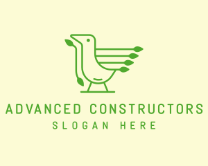 Green Bird Tech logo design