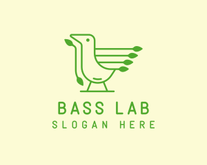 Green Bird Tech logo design