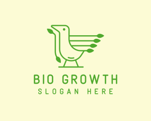 Green Bird Tech logo design